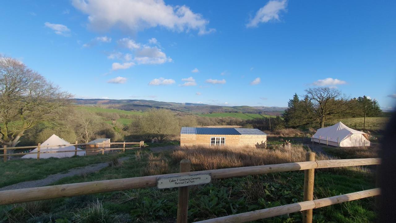 Calon Y Goedwig Glamping Hotell Llandovery Exteriör bild