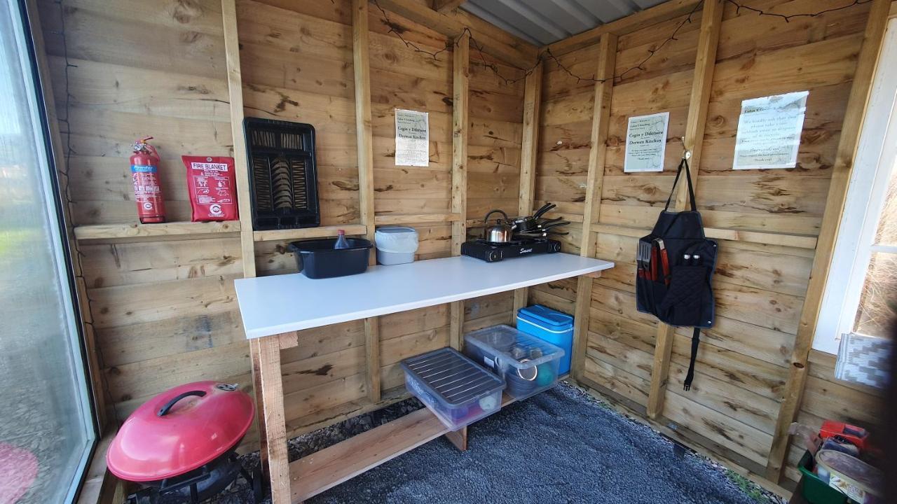 Calon Y Goedwig Glamping Hotell Llandovery Exteriör bild