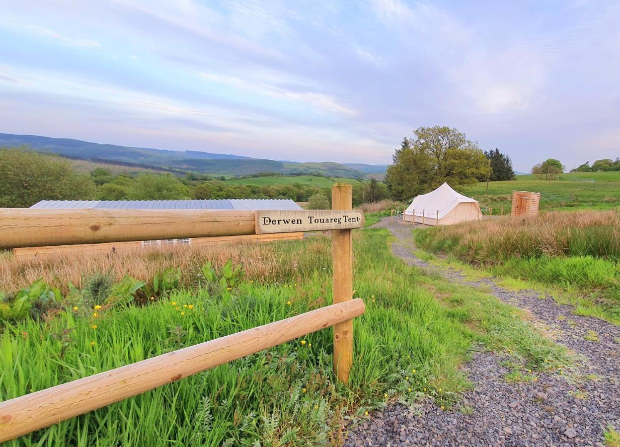 Calon Y Goedwig Glamping Hotell Llandovery Exteriör bild