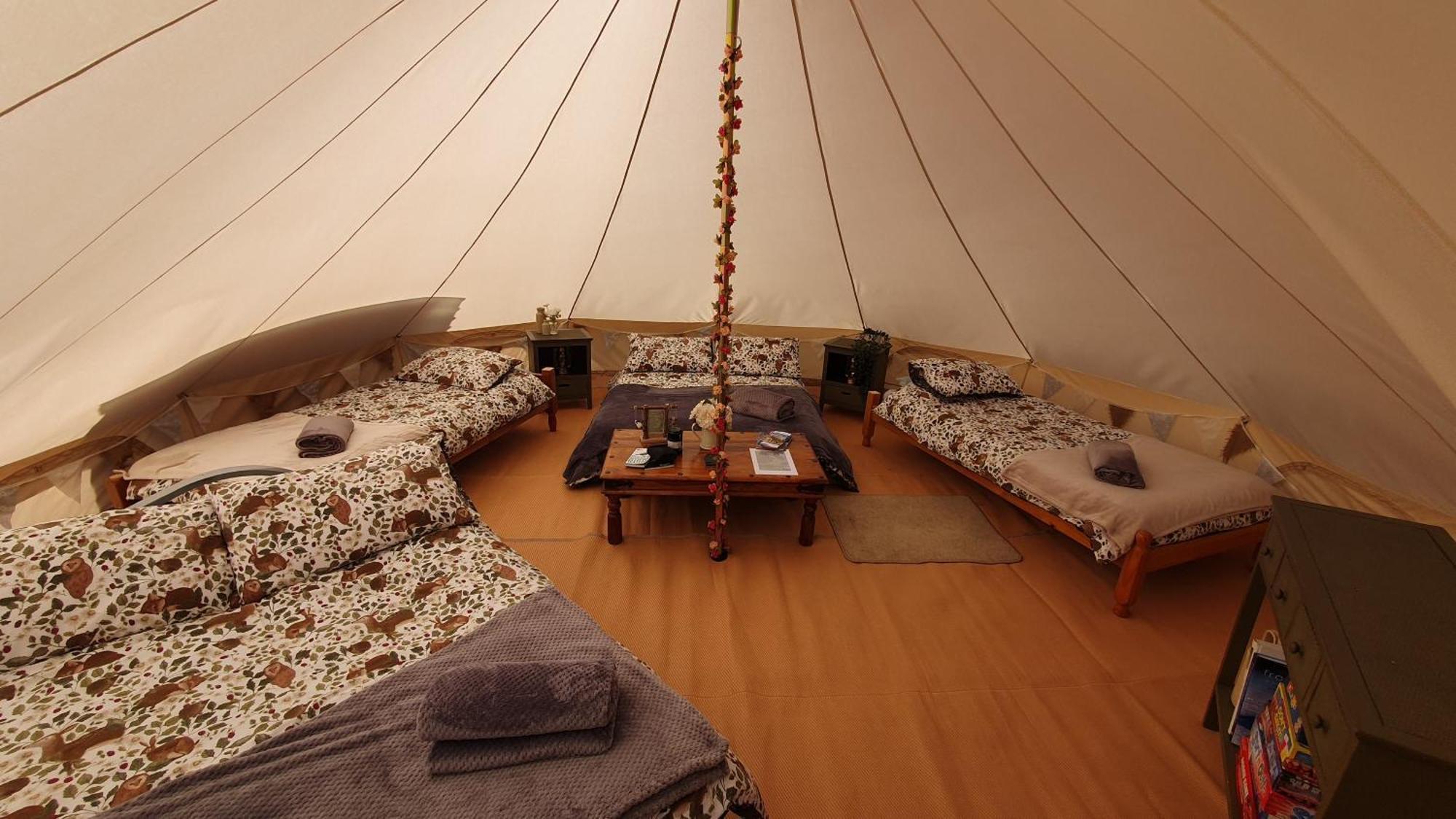 Calon Y Goedwig Glamping Hotell Llandovery Exteriör bild