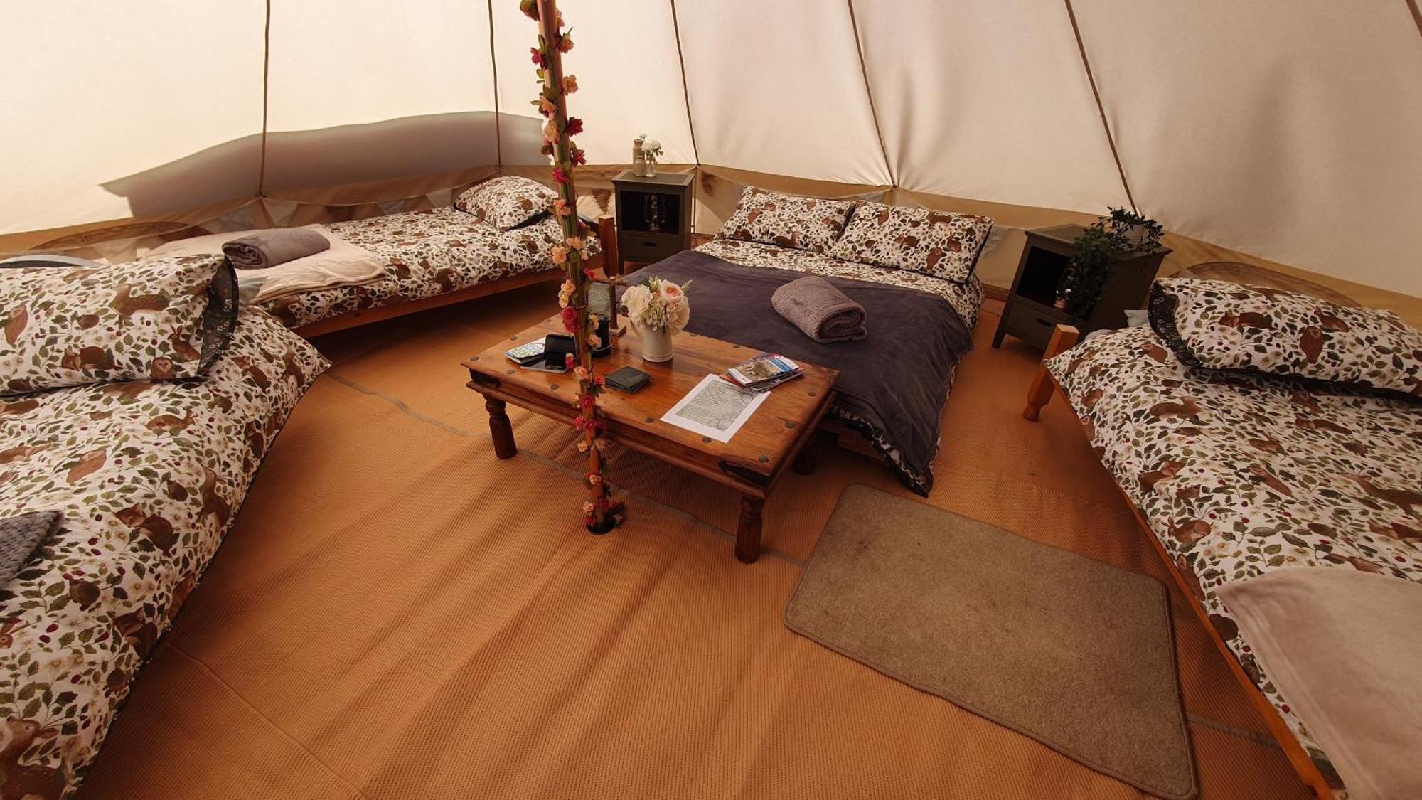 Calon Y Goedwig Glamping Hotell Llandovery Exteriör bild