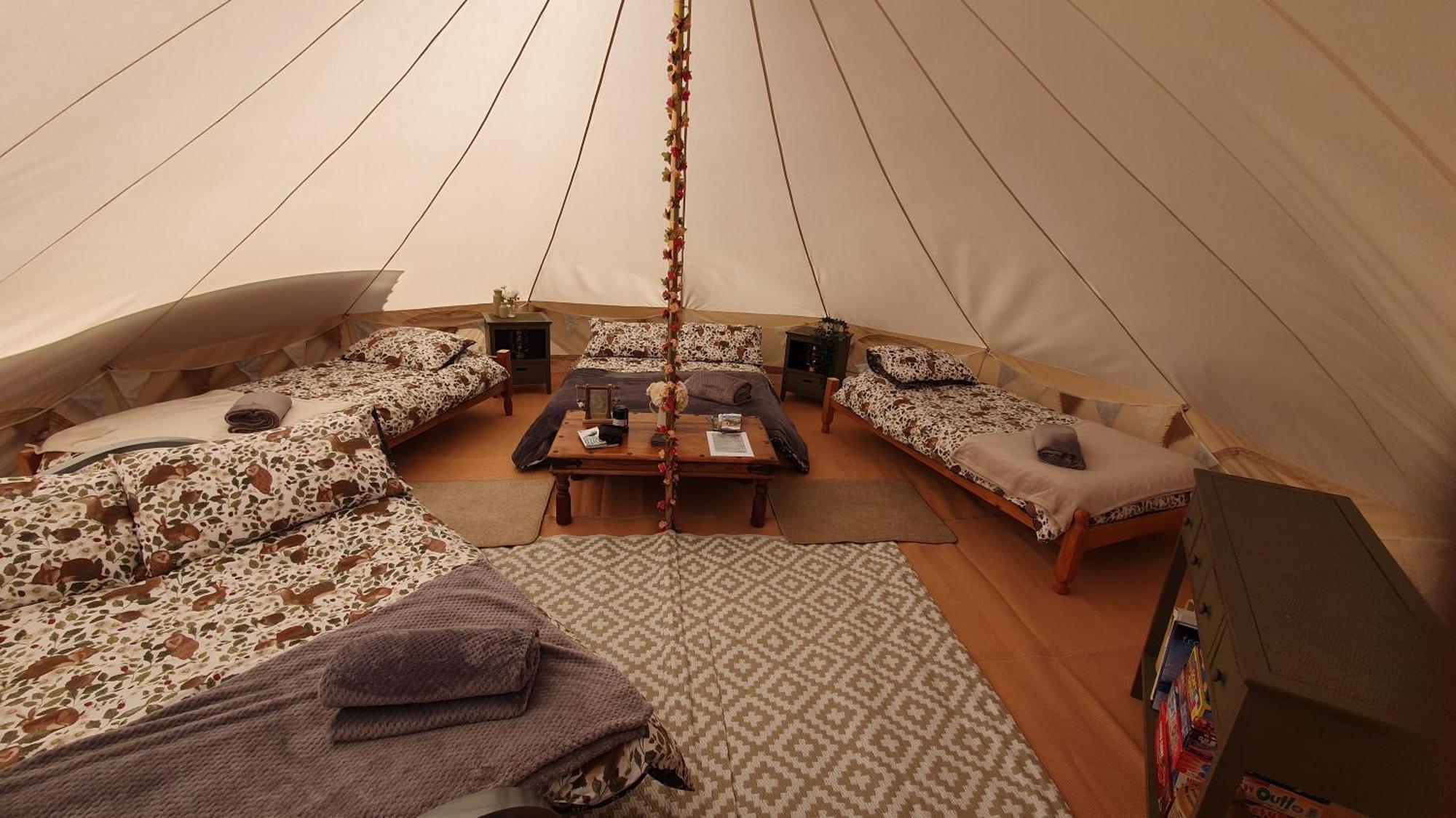 Calon Y Goedwig Glamping Hotell Llandovery Exteriör bild