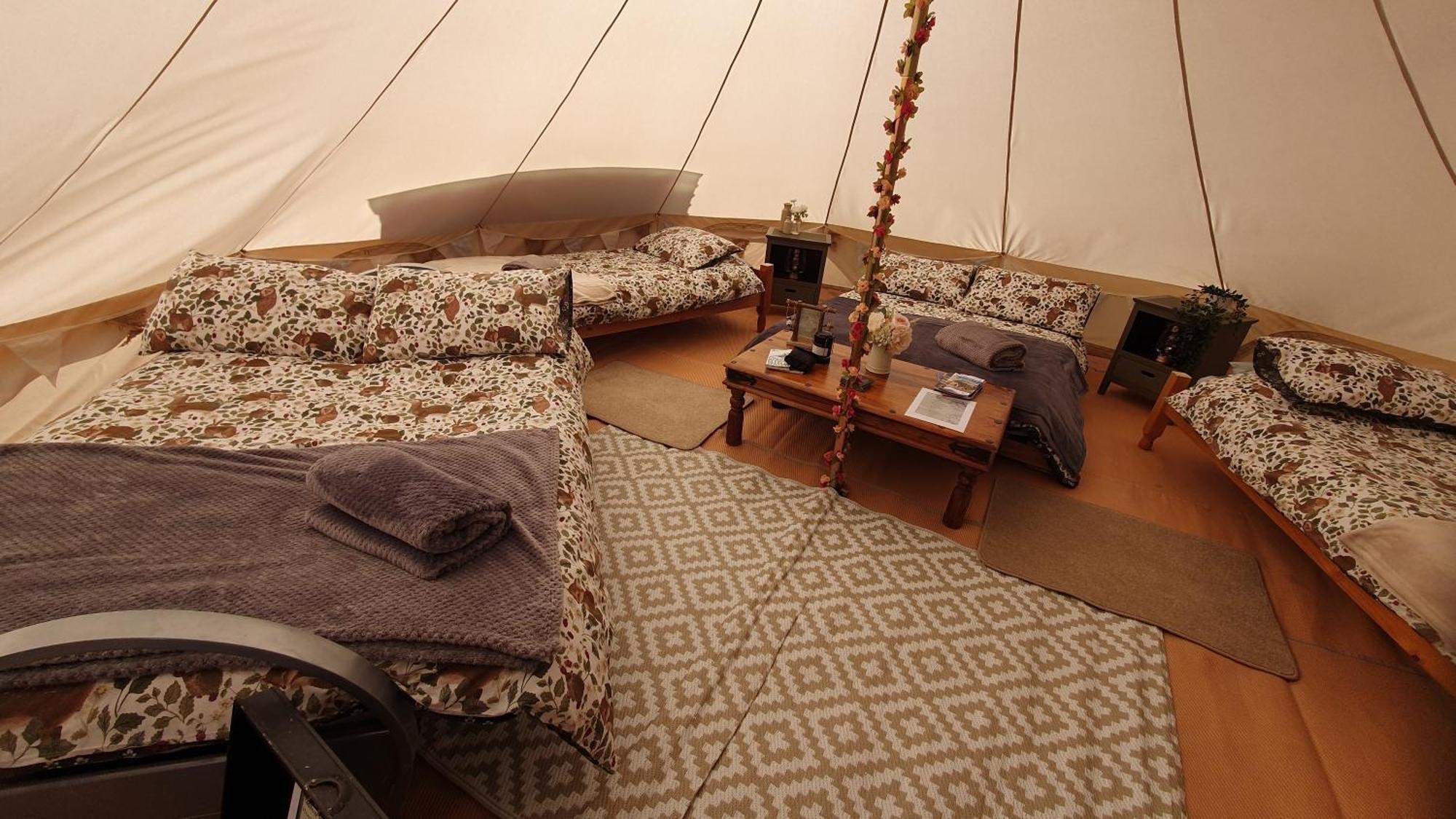 Calon Y Goedwig Glamping Hotell Llandovery Exteriör bild